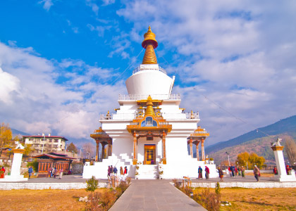 Chorten in Bhutan