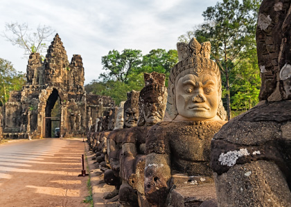 Angkor Thom in Cambodia
