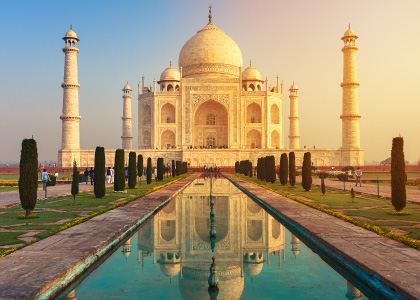Taj Mahal in India