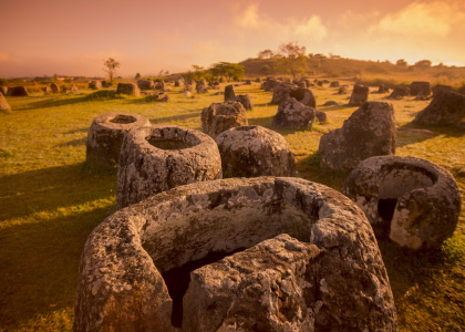 Plain of Jars in Laos
